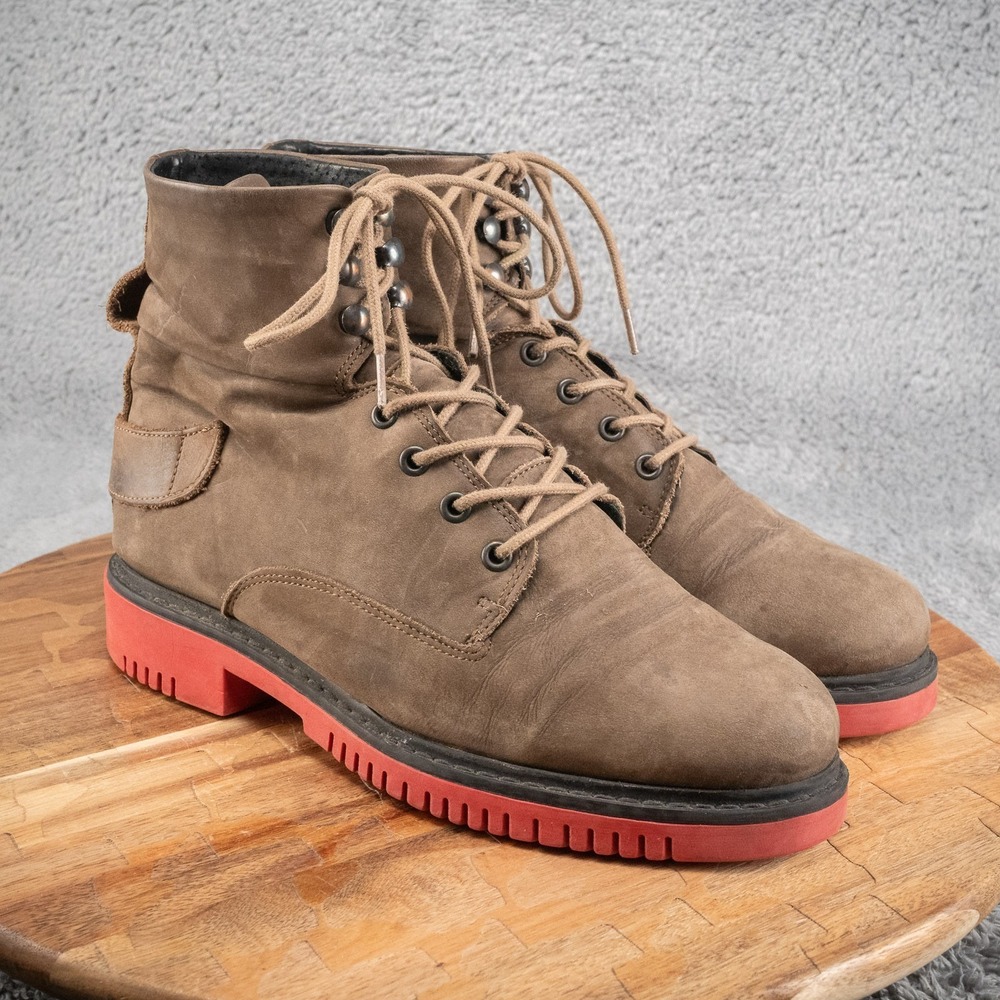 BRUSQUE‎ Women's Tan Leather Ankle Boots Sz 7.5